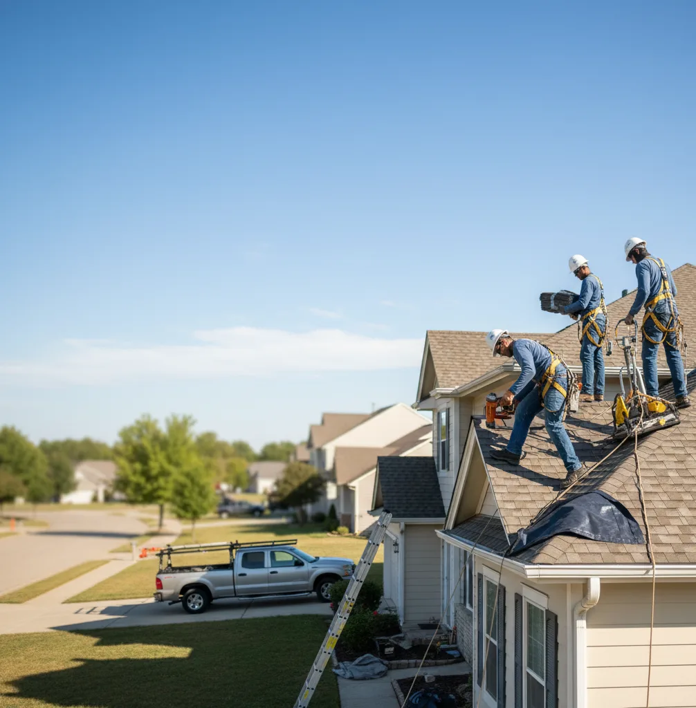 Roof Repair in Spotswood
